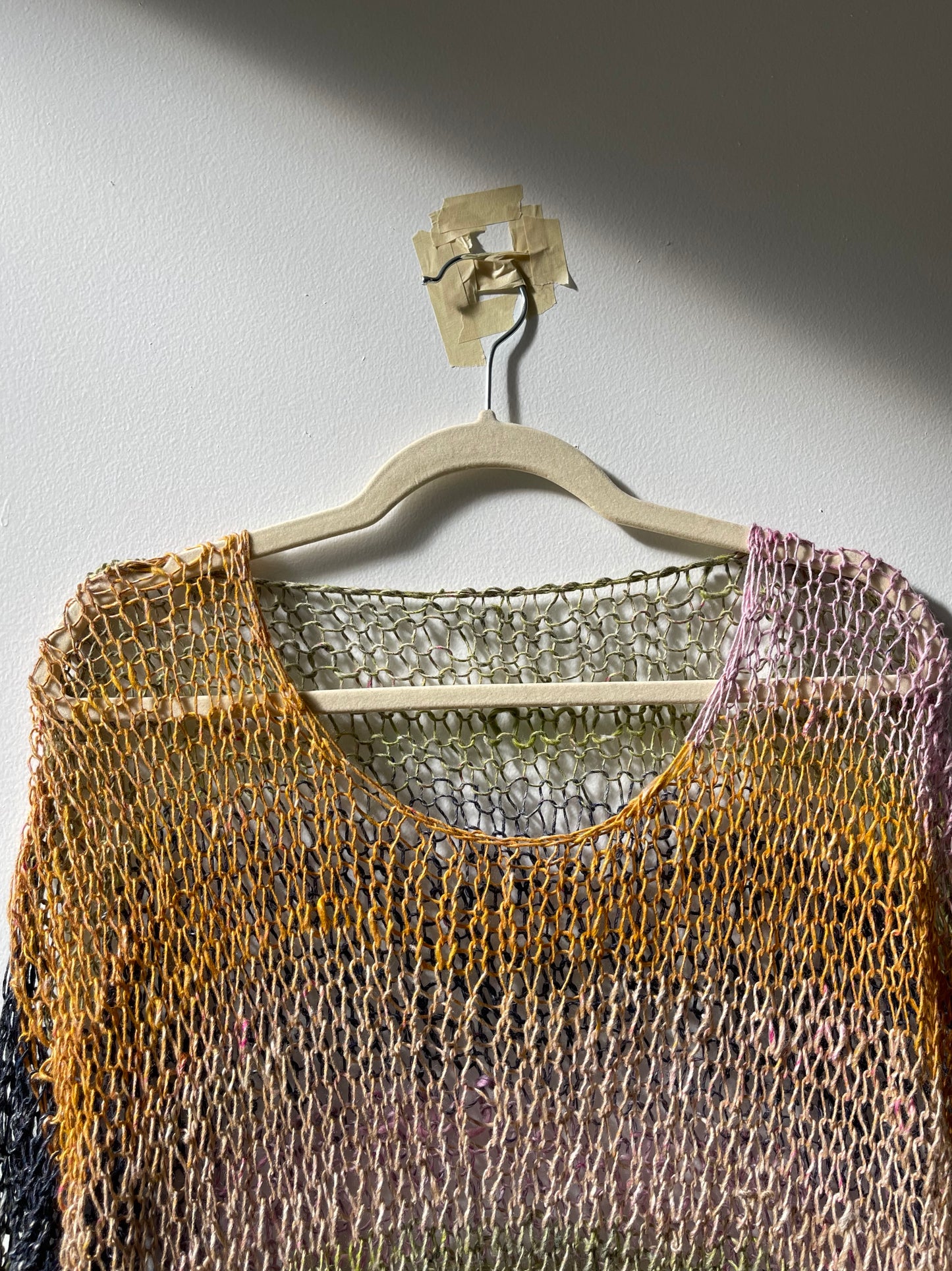 OPEN KNIT Sweater - Orange Peel